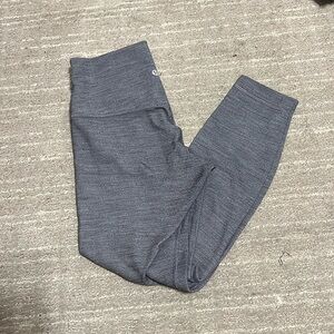 Lululemon Heathered Graphite Grey Align 25” Leggings